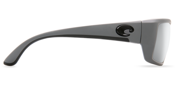 Purchase Costa Del Mar Fantail Sunglasses For Sale Online Buy Polarized Fly Fishing Sun Glasses Costa Del Mar Fantail Polarized Sunglasses Matte Gray Silver Copper Mirror Glass Side